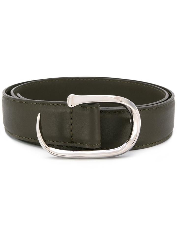 Orciani Buckle-detail Belt - Grey