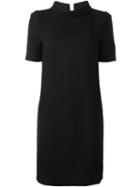 Twin-set Cowl Neck Dress, Women's, Size: Large, Black, Polyester/spandex/elastane/wool
