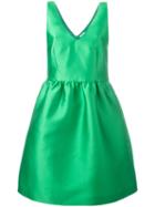 P.a.r.o.s.h. - Flared Sleeveless Dress - Women - Silk/polyester/acetate/viscose - M, Women's, Green, Silk/polyester/acetate/viscose