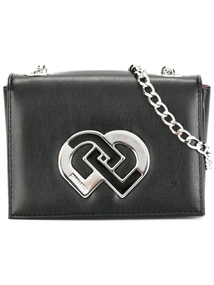 Dsquared2 Kids Logo Shoulder Bag, Girl's, Black