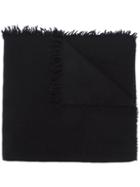 Rick Owens - Large Wrap Scarf - Men - Cashmere - One Size, Black, Cashmere
