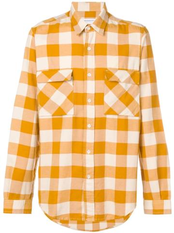 President's Vespa Checked Shirt - Yellow & Orange