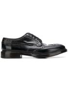 Premiata Almond Toe Brogues - Black