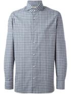 Borrelli 'felice' Shirt, Men's, Size: 40, Grey, Cotton