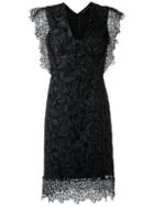 Reinaldo Lourenço - Lace Dress - Women - Polyester - 38, Black, Polyester