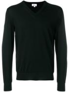 Brioni V-neck Jumper - Black