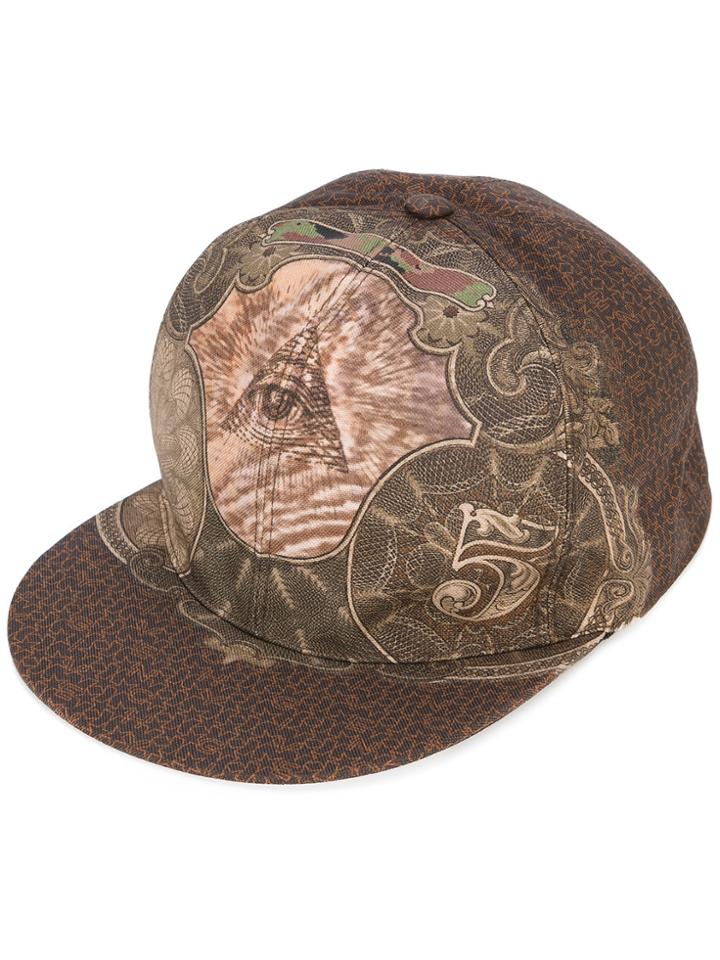 Givenchy Eye Motif Cap - Brown