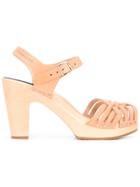 Swedish Hasbeens 'braided' Sandals - Nude & Neutrals