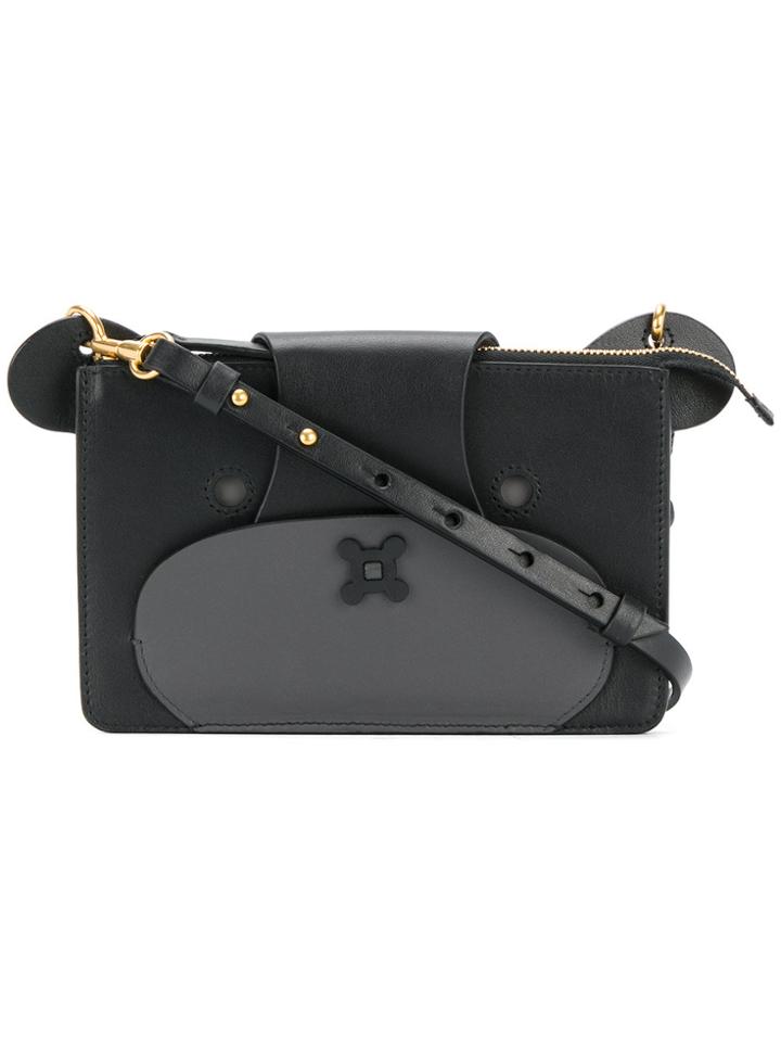 Anya Hindmarch Bear Cross-body Bag - Black