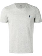Polo Ralph Lauren - Logo Embroidered T-shirt - Men - Cotton - S, Grey, Cotton