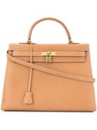 Hermès Vintage Kelly 35 Sellier 2way Hand Bag - Brown