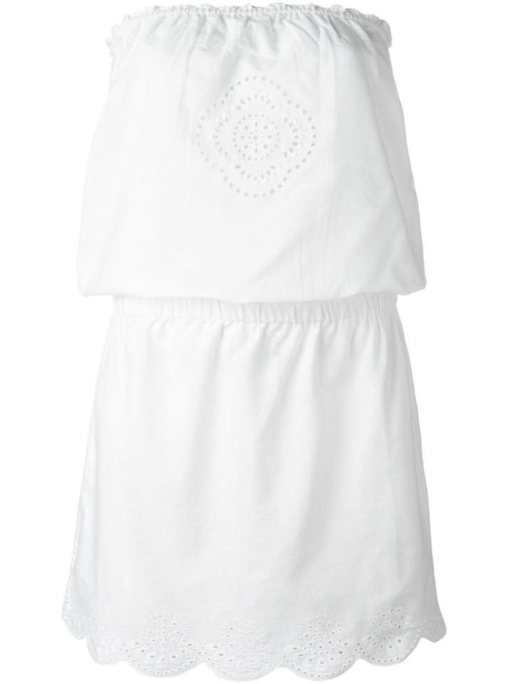 Heidi Klein Bandeau Mini Dress - White