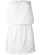 Heidi Klein Bandeau Mini Dress - White