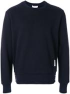Thom Browne Button Detail Sweatshirt - Blue