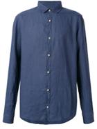 Ecoalf Casey Pointed Collar Shirt - Blue