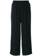 I'm Isola Marras Tailored Cropped Trousers - Black