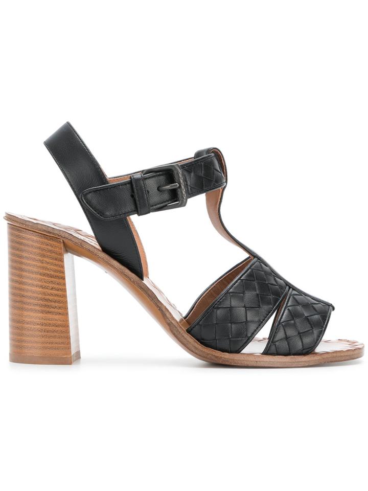 Bottega Veneta Ravello Sandals - Black