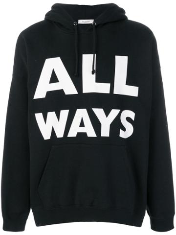 Valentino All Ways Hoodie - Black