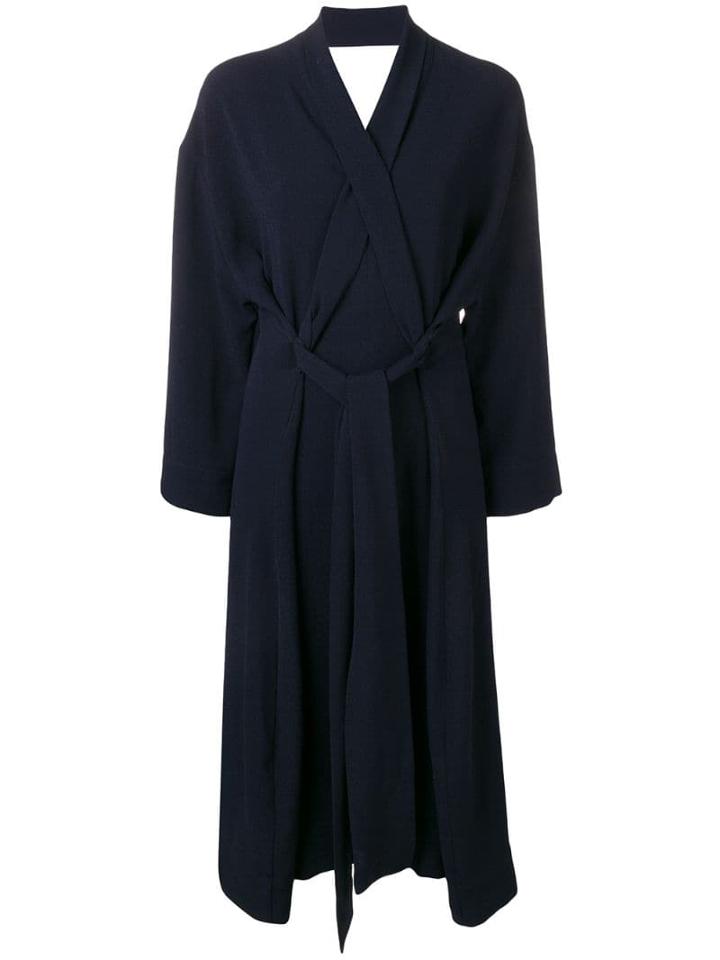 Henrik Vibskov Wrap Dress - Blue