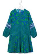Stella Mccartney Kids 'ellie' Paisley Dress, Girl's, Size: 6 Yrs, Blue