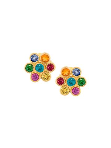 Marie Helene De Taillac Coloured Stones Small Earrings