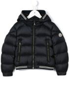 Moncler Kids 'jeanbart' Padded Jacket, Boy's, Size: 8 Yrs, Blue