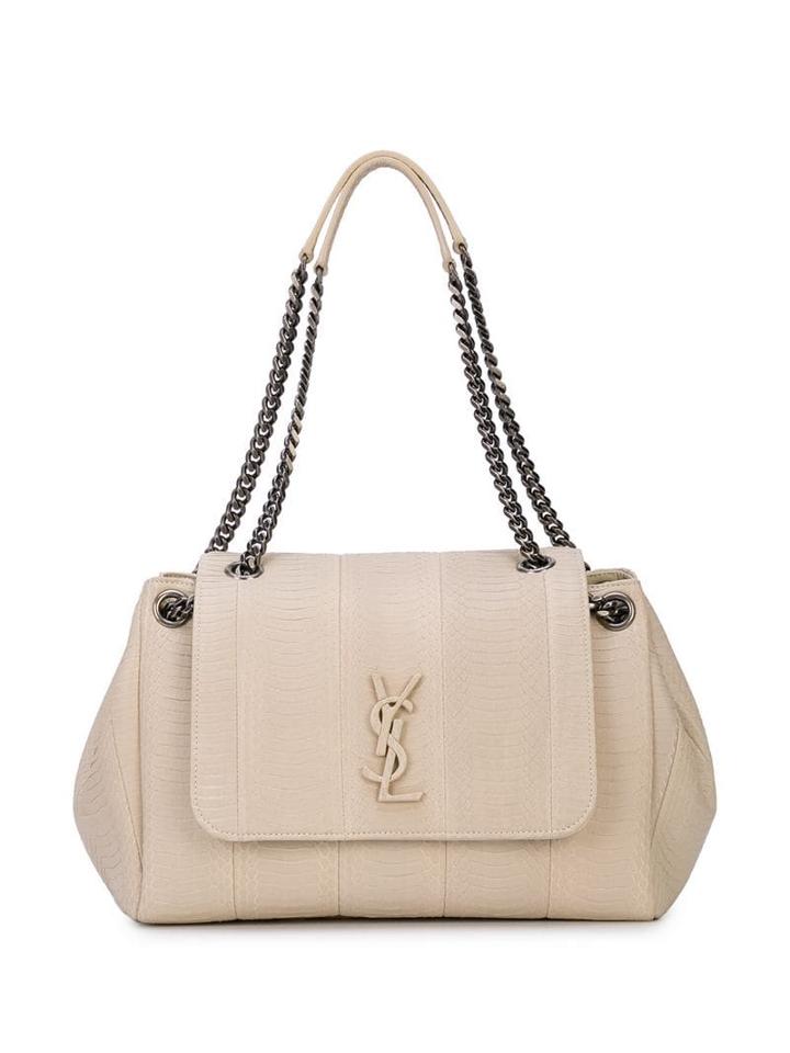Saint Laurent Nolita Shoulder Bag - White