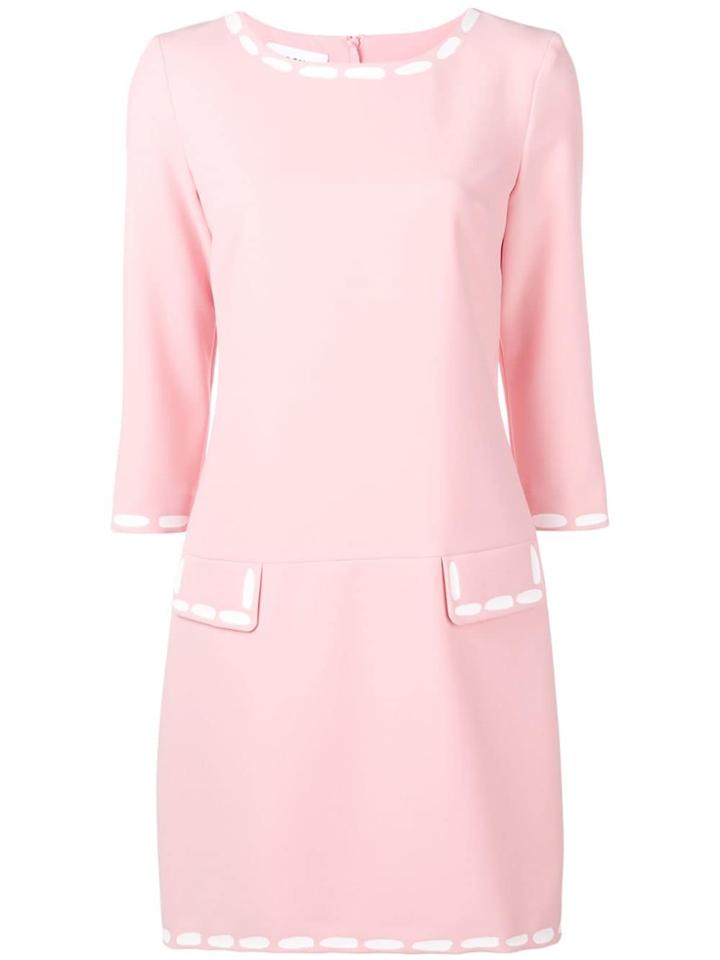 Moschino Shift Mini Dress - Pink