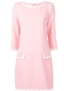 Moschino Shift Mini Dress - Pink