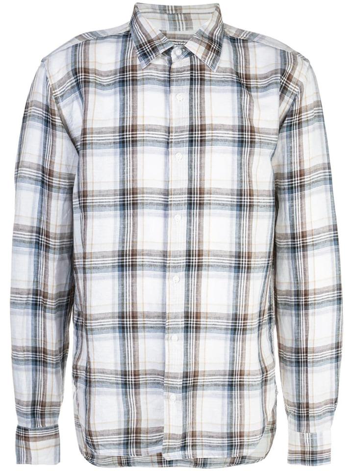 Save Khaki United Madras Shirt - White