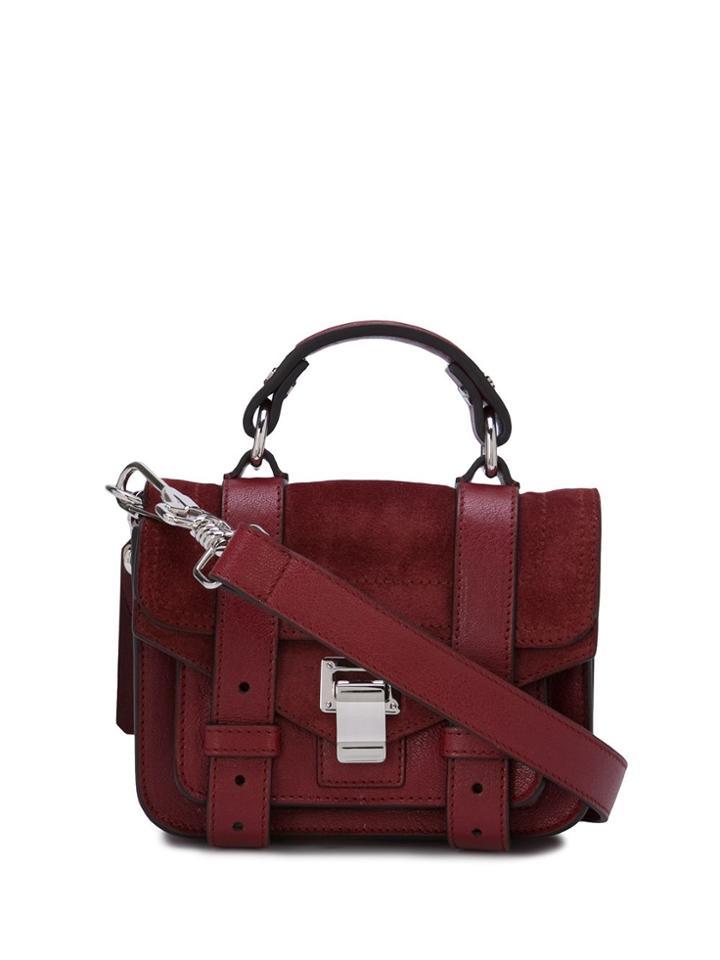 Proenza Schouler Mixed Ps1 Micro Bag - Dahlia