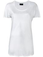 Rta - Shimmer-effect Top - Women - Cotton/cashmere - S, Women's, White, Cotton/cashmere