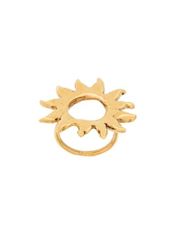 Givenchy Astral Sun Crown Ring - Metallic