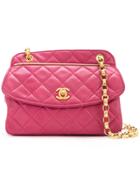 Chanel Vintage Flap Bijou Chain Bag - Pink & Purple