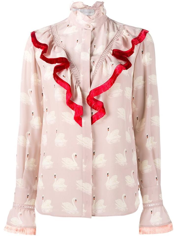 Stella Mccartney Swan Print Blouse