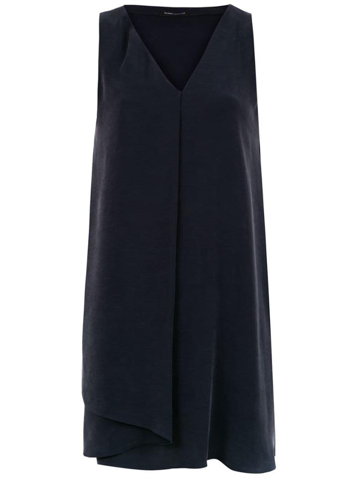 Gloria Coelho Asymmetric Elongated Blouse - Blue