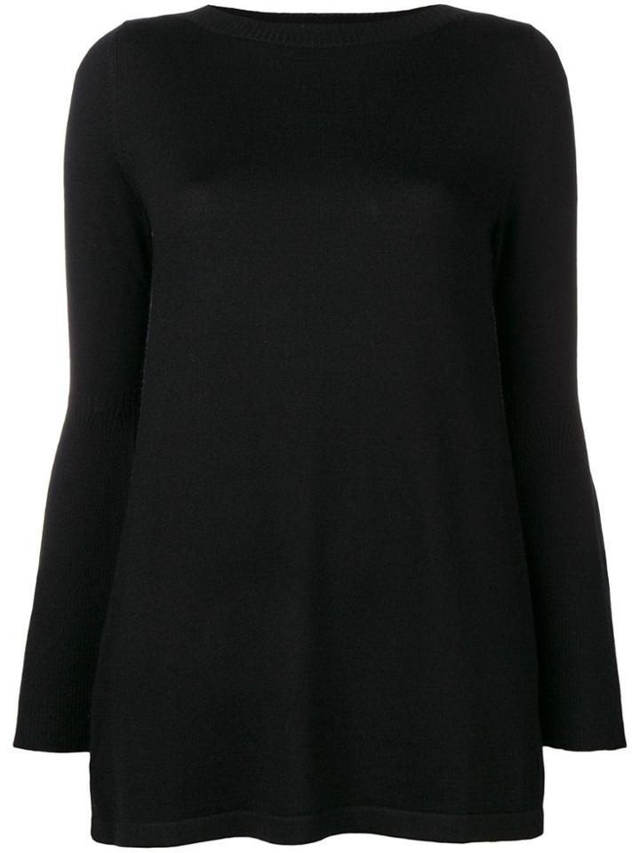 Sottomettimi Bell Sleeved Jumper - Black