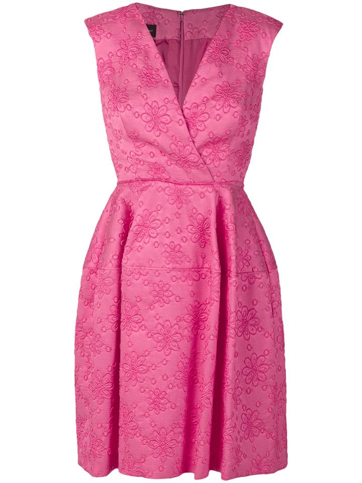 Talbot Runhof Nomotion3 Dress - Pink & Purple