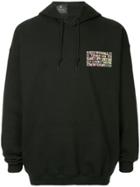 N. Hoolywood Logo Hoodie - Black