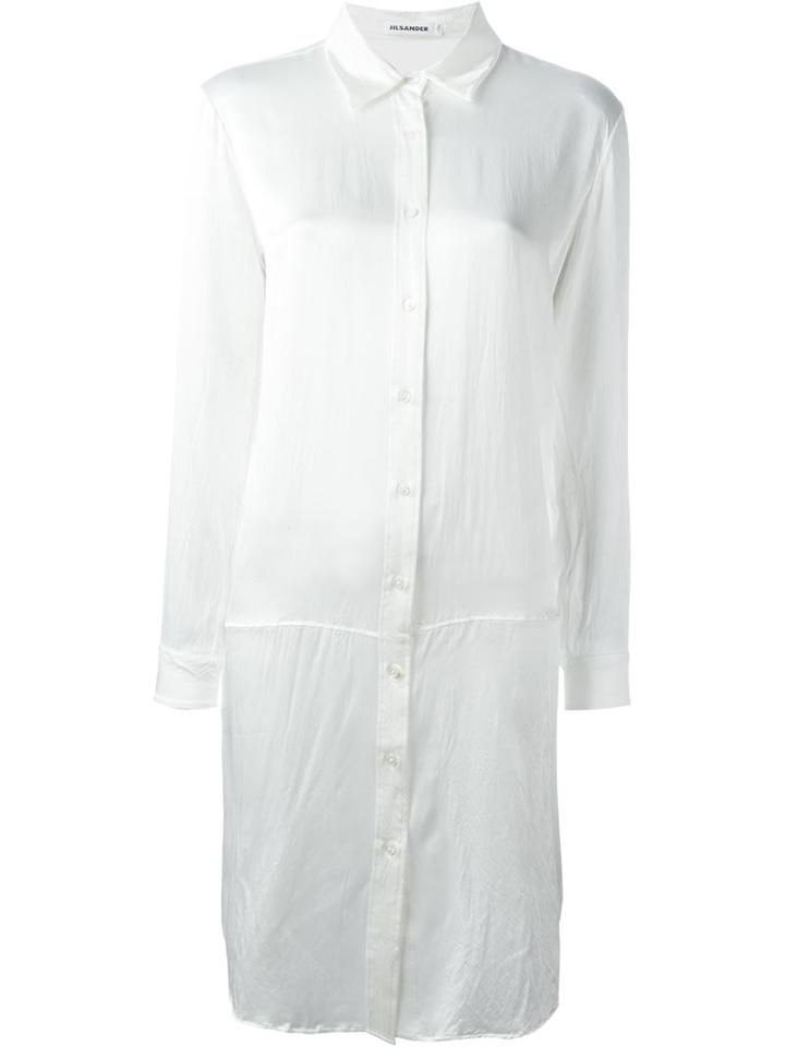 Jil Sander 'abalar' Shirt Dress