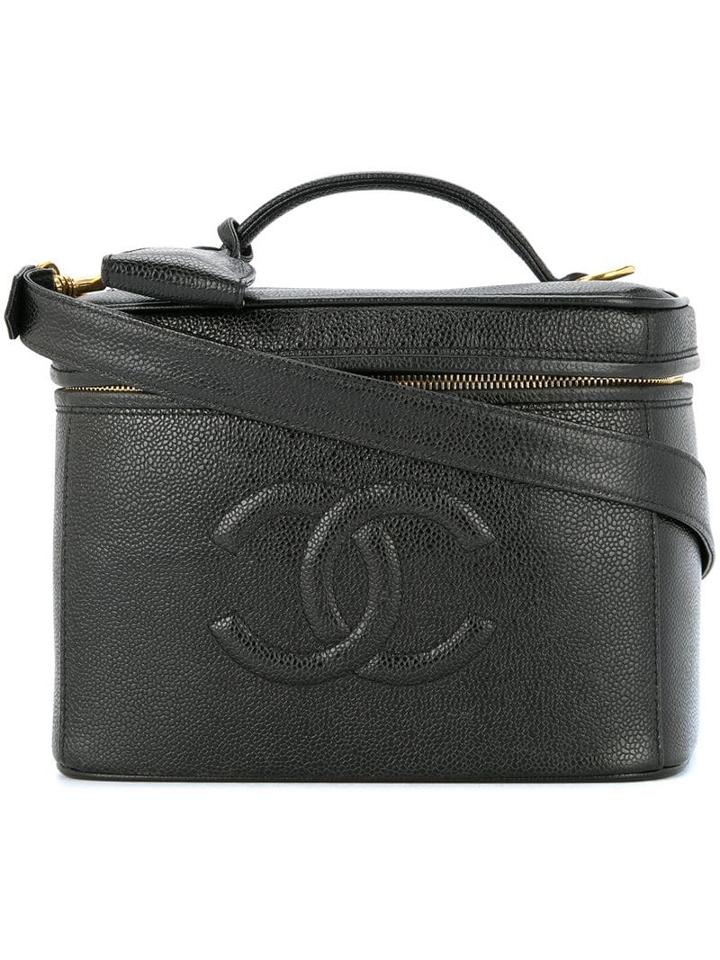 Chanel Pre-owned Cosmetic Vanity Hand Bag - Black