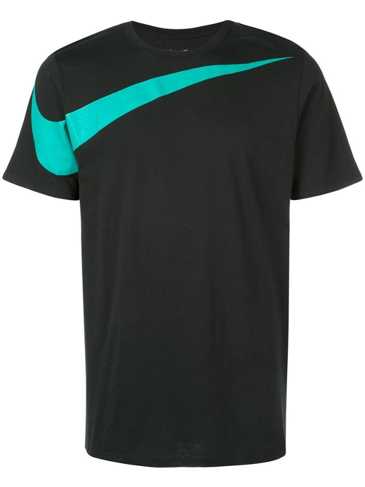 Nike Large Swoosh T-shirt - Black