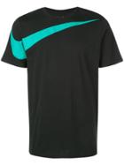 Nike Large Swoosh T-shirt - Black