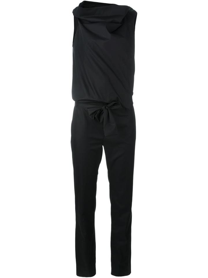 Vivienne Westwood Anglomania Sleeveless Jumpsuit, Women's, Size: 40, Black, Cotton