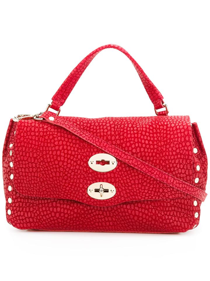 Zanellato Logo Tote Bag - Red