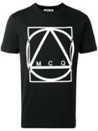 Mcq Alexander Mcqueen Logo Print T-shirt, Men's, Size: Large, Black, Cotton