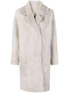 Drome Oversized Long Sleeved Coat - Grey