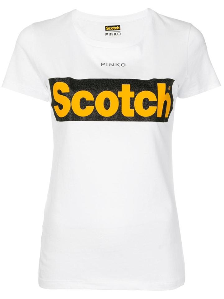 Pinko Pinko X Scotch T-shirt - White