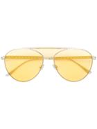 Jimmy Choo Eyewear Ave Sunglasses - Gold