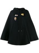 Mcq Alexander Mcqueen Embroidered Logo Patch Hoodie - Black